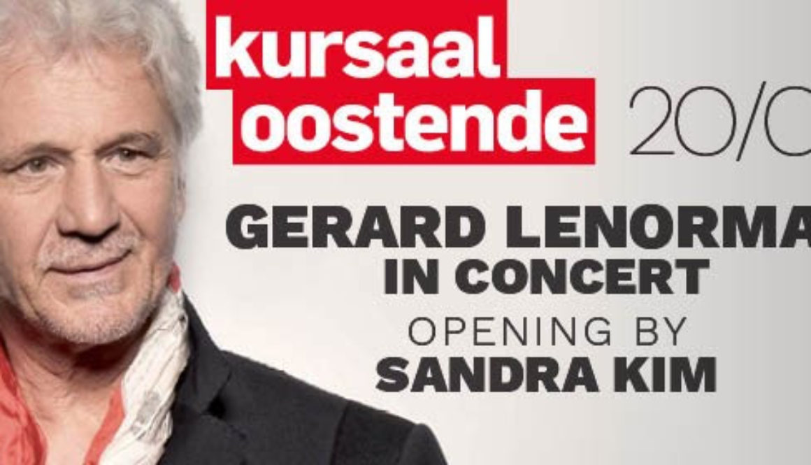 Sandra Kim bij Gerard Lenorman in concert!